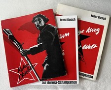 ERNST BUSCH Oktobersturm Aufbau Frieden Der Welt 4x7" Vinyl Aurora Sonderauflage