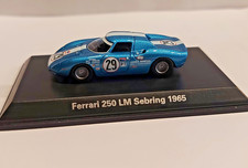 BoS 87624 Ferrari 250 LM Blue Sebring 1965 No. 29 Hansgen/Donohue OVP 1:87