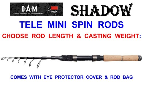 Dam shadow tele mini spinrute - shadow,