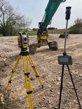 Leica Trimble SPS620 Totalstation,  Baustellen, Vermessung Total Station, Aufmaß