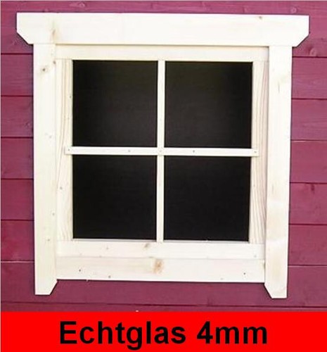 Gartenhausfenster 60x60cm mit