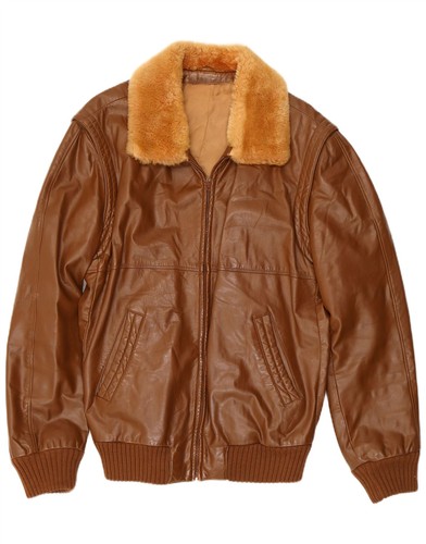 Vintage herren lederjacke - lederjacke, it