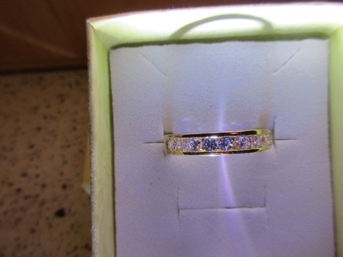 Halb eternity ring - ,, silber