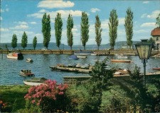 Ansichtskarte (a034) Baden-Württemberg Unteruhldingen am Bodensee Bootshafen