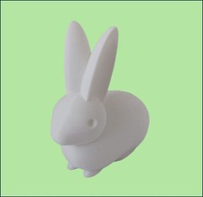 Hase zum selber bemalen und