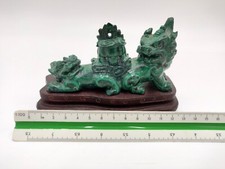 Malachit Drachen Skulptur Typ