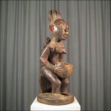 39835) Figur Yoruba Nigeria Afrika AFRIKANISCHE KUNST