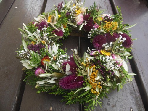 Sommerkranz herbstkranz - ,