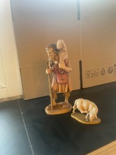 lepi krippenfigur Hirte bemalt 12