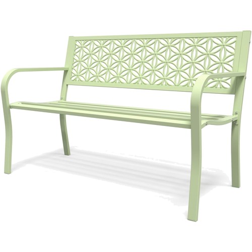 Gartenbank metall retro - metall,