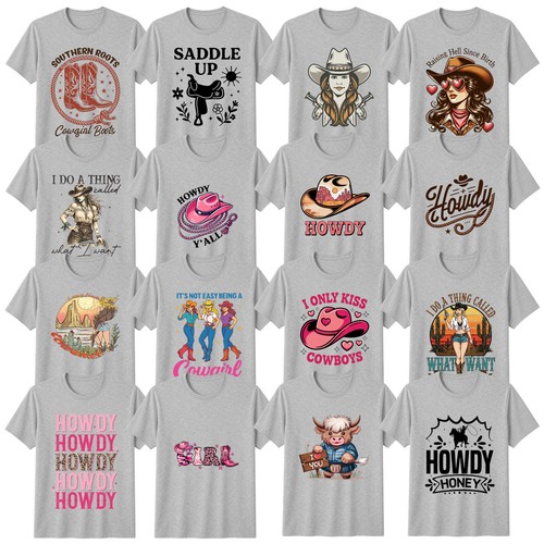 Retro cowgirl shirt country - t-shirt,