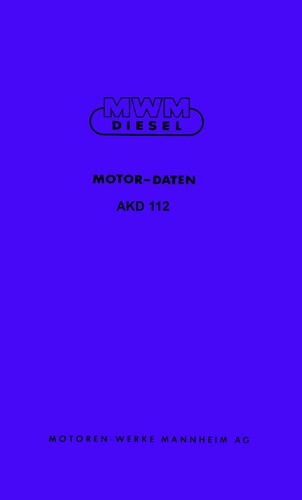 Mwm akd 112 motordaten - akd,