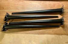 Tischbeine Industrial Metall 72cm schwarze Beine Schreibtisch Esstisch Stahl