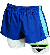 original Bundeswehr Sporthose kurze Hose Jogging Trainingshose blau5-9 gebraucht