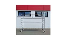 Fahrgerüst Rollgerüst Aluminium Rollrüstung Neuware AH 3,25 m Assco