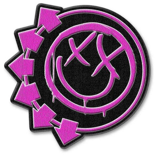 Blink 182 patch - blink, rund