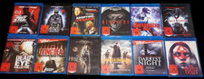 12 FSK 18 Horror Blu-rays, Sammlung. Zombie/Splatter/Slasher/Gore/Maniac/Endzeit