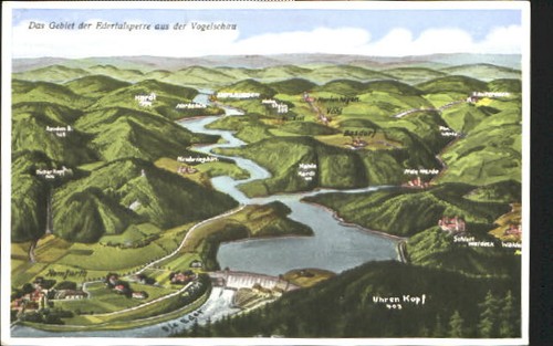 Edertal edertalsperre - edertal,