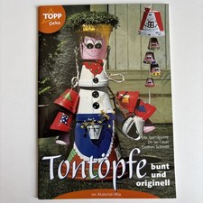 Tontöpfe bunt und originell -