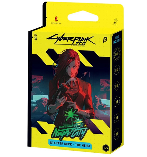Cyberpunk tcg beta starter - *beta*,