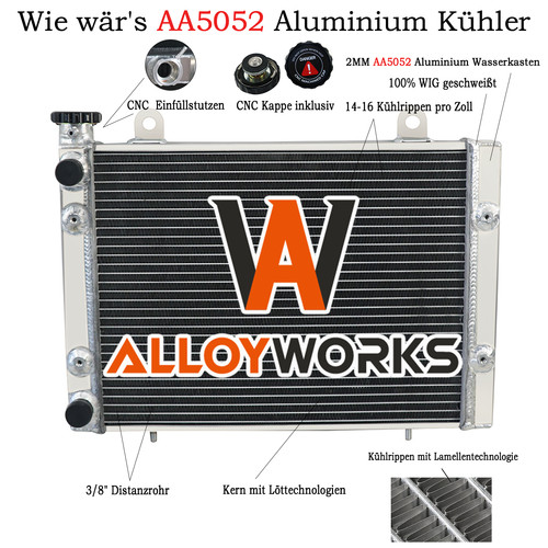Aluminium kühler für - aluminium,