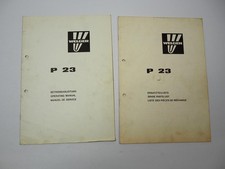 Welger P23 für AP 42 48 52 53 63 71 Ballenwerfer Betriebsanleitung Ersatzteillis
