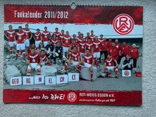 ROT WEISS ESSEN alter Fankalender 2011/2012 SAMMLER Fußball Wandkalender RAR TOP