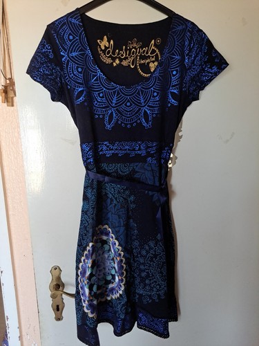 Blaues kleid größe von - größe,