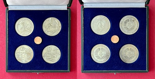 Ddr silber medaille im - silber,
