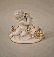 LORENZ HUTSCHENREUTHER Selb Karl Tutter Porzellanfigur Putto Füllhorn Porzellan