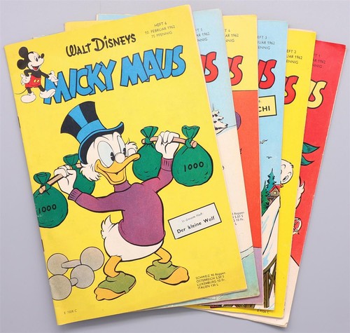 Micky maus 1962 - micky, auswahl