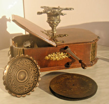 TOP Gloriosa Christmas Kalliope Music Box Automaton Christbaumständer Federbaum