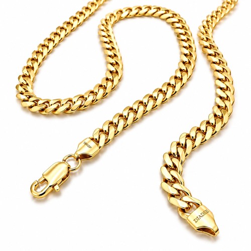 Herren kette vergoldet - kette, gold