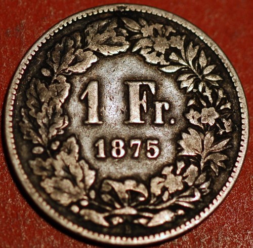 Schweizer franken 1875 24 - schweizer,