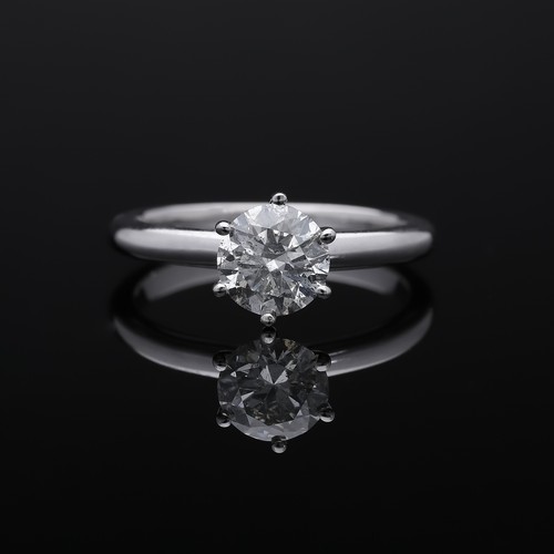 Ring brillant diamant - ct.,