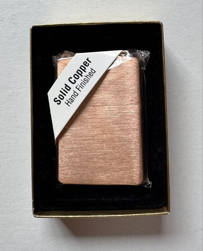 Zippo solid copper 2001 - zippo,