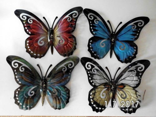 Schmetterling aus metall - schmetterling,