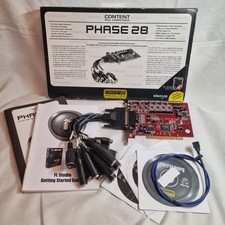 Terratec Producer Phase 28 PCI Soundkarte 24 Bit / 192 kHz V1.0C OVP Bundle