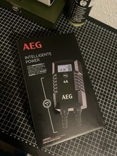 AEG LD4 Batterie-Ladegerät Schwarz 12v/6v Auto Moped Simson 4A 12V