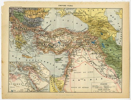 Antique map print turkey asia - antique, map-print-turkey-asia