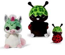 NICI Nicidoos Guzz Einhorn Luckymacky Käfer 16 cm Plüsch Glitter-Eye NEU