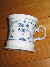 Friesenbecher Klönpott blau weiss "Birgit" Teepott Becher Tasse Friesenmuster