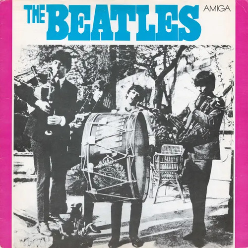 The beatles mono blue labels - the,