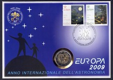 Vatikan 2 Euro Numisbrief 2009
