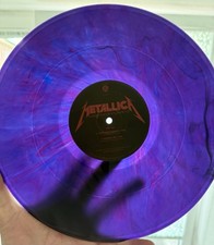 Metallica Master Of Puppets 2 LP Vinyl Limited Purple 45 RPM Series