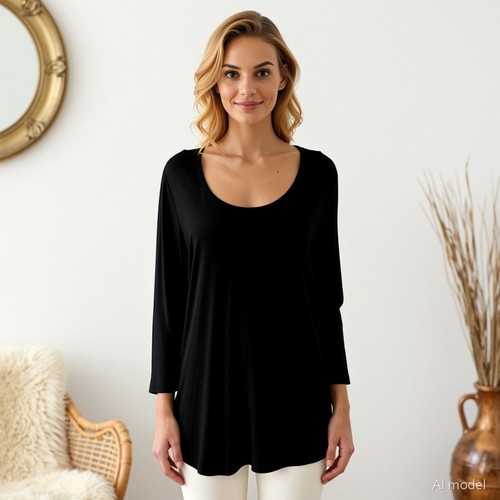 Minimal bluse schwarz - bluse,