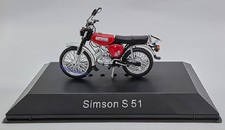 IXO 24150-D Simson S51 Moped kirschrot 1:24