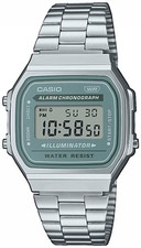 Casio A168WA-3AYES Armbanduhr Chronograph Digital Stoppfunktion B-WARE