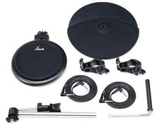 E-Drum Erweiterung 8" Snare/Tom Pad 12" Becken Pad Dual Zone Rim Shot Funktion