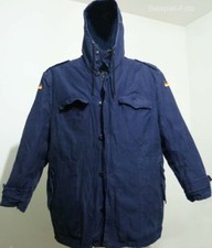 BW Parka Original Bundeswehr Gr.9 Blau Marine # Bordparka mit Futter und Kapuze